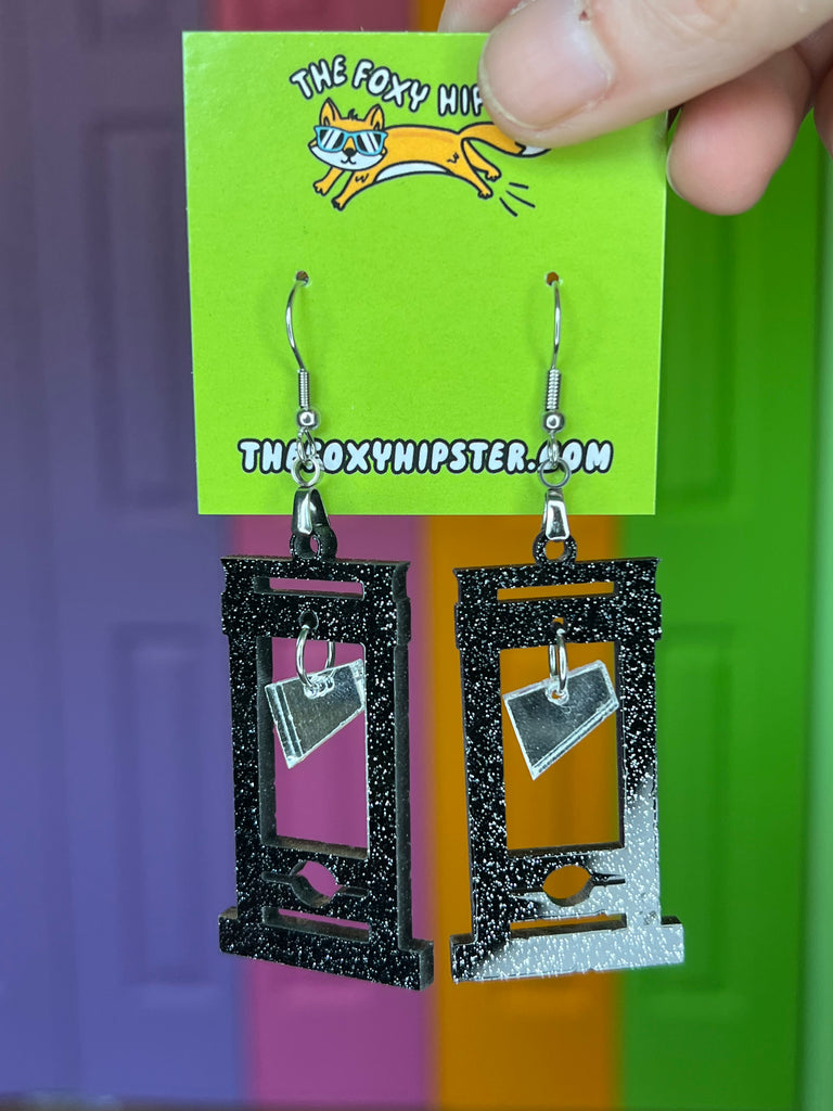 Guillotine Dangle Earrings