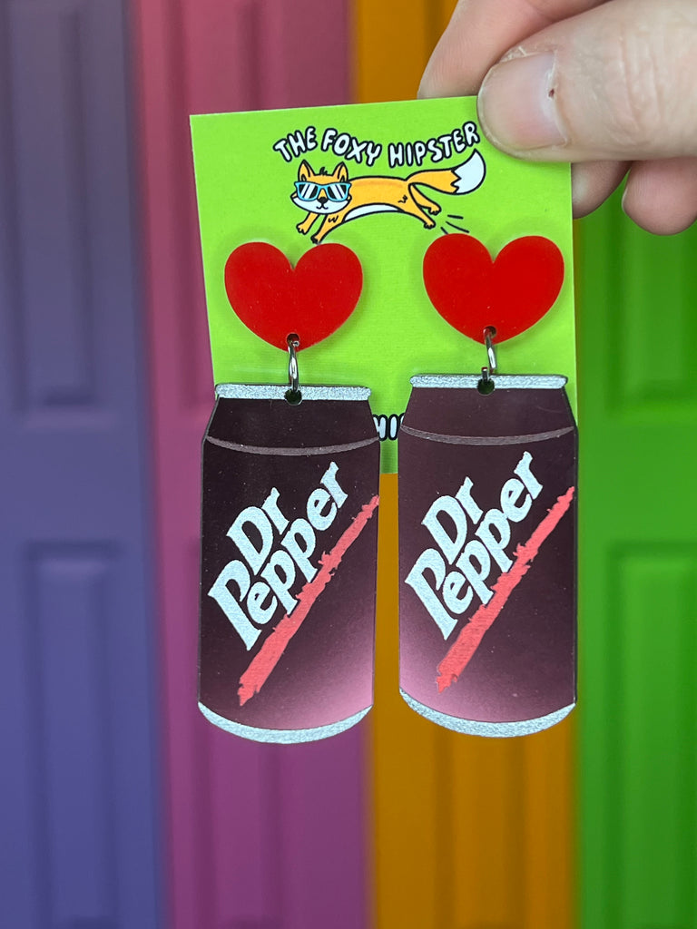 Dr P Dangle Earrings