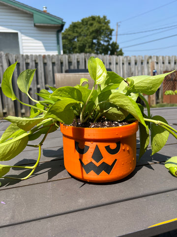 Planter 7 inch Orange Halloween Boo Bucket Pre Order. Will ship in about a week