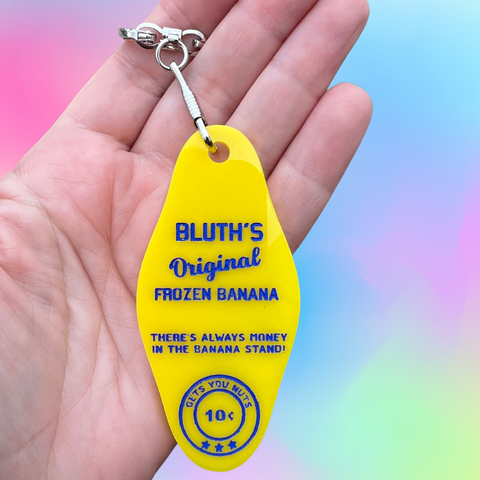 Bluths Original Frozen Banana Keychain