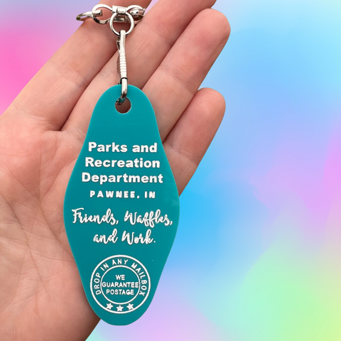 Parks and Recreation KeyChain