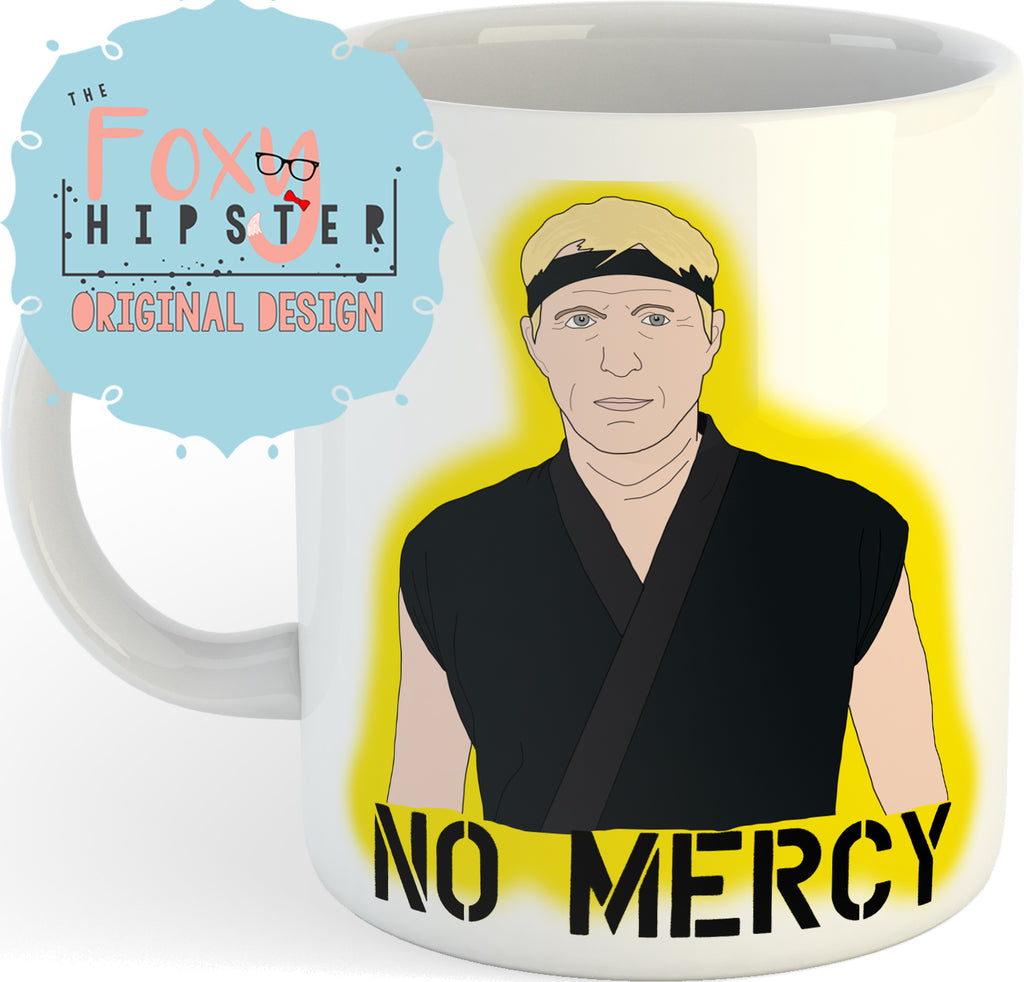 Cobra Kai Johnny Lawrence No Mercy 11oz coffee mug
