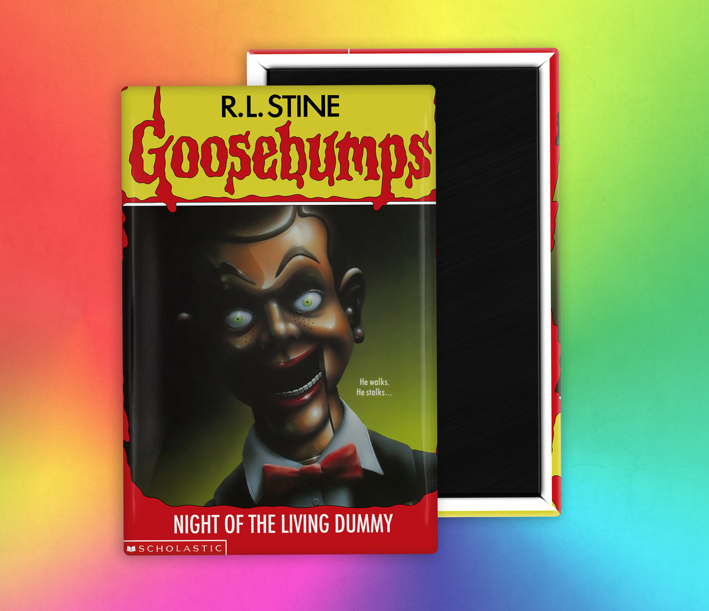 Goosebumps Night of the Living Dummy Fridge Magnet