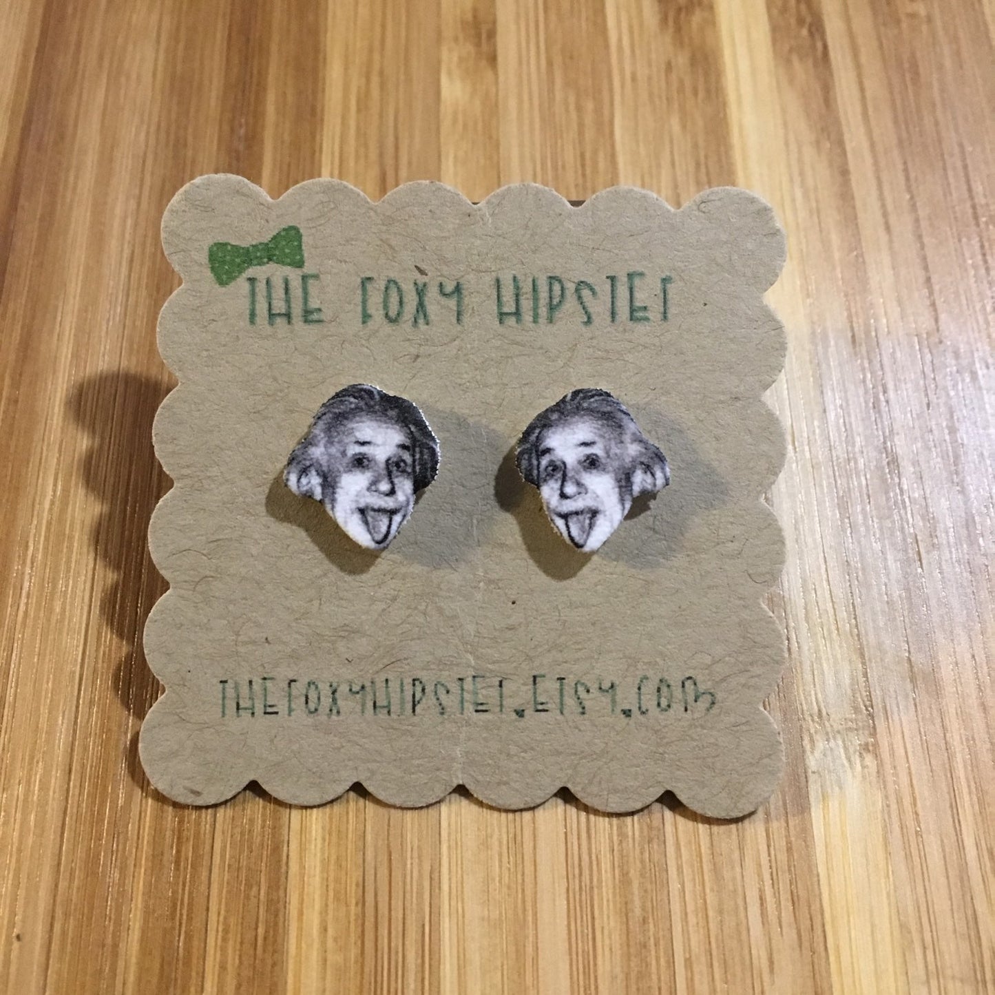 Einstein Stud Earrings