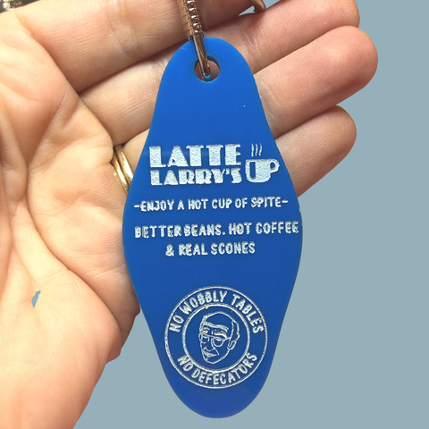 Latte Larry’s Keychain
