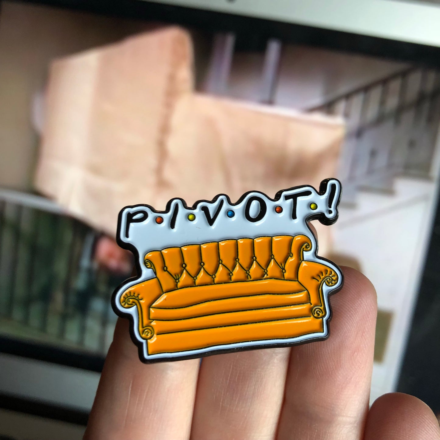 Pivot Enamel Pin