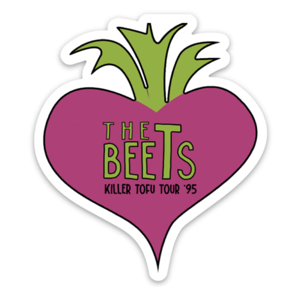 The Beets Doug Vinyl Sticker