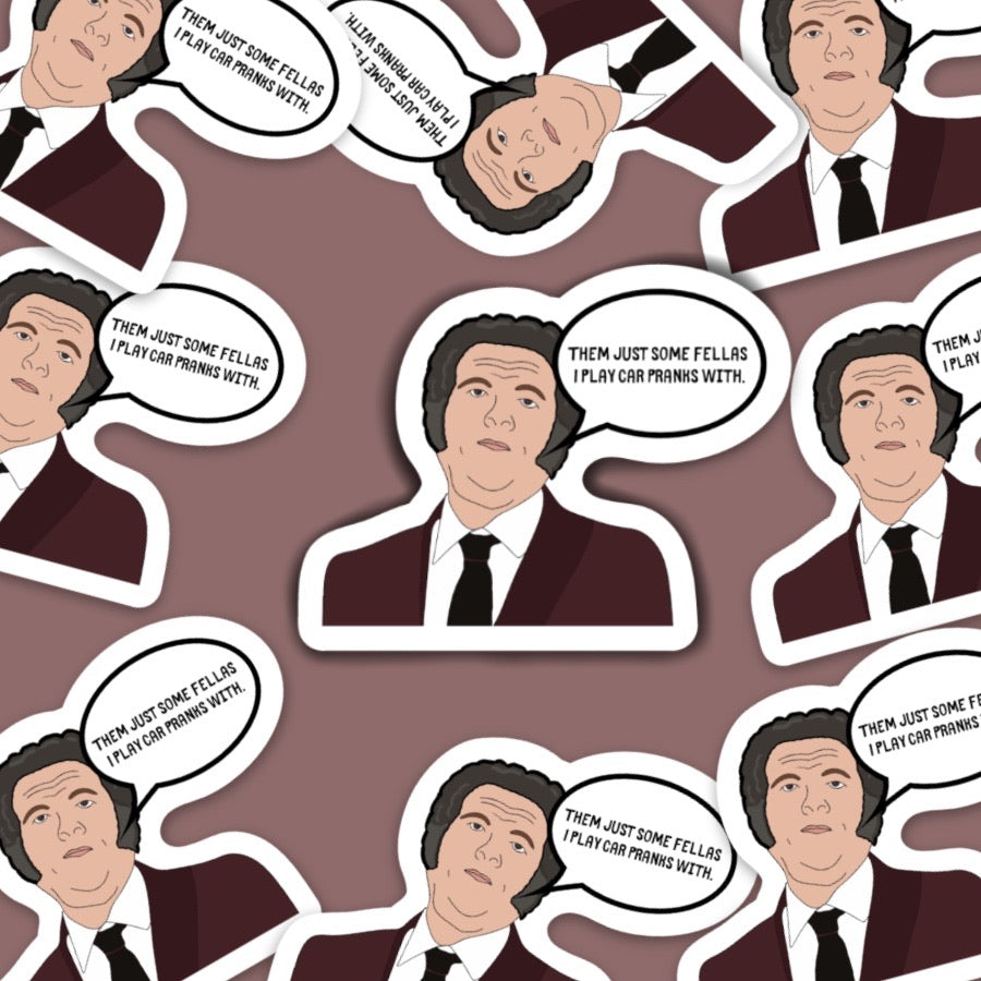 Jesse Gemstone Vinyl Sticker