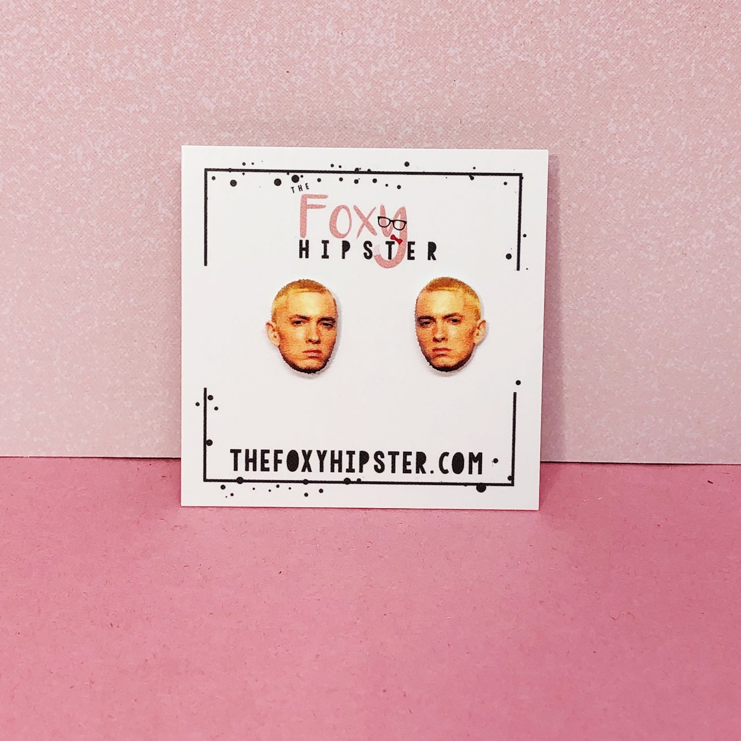 Eminem Stud Earrings