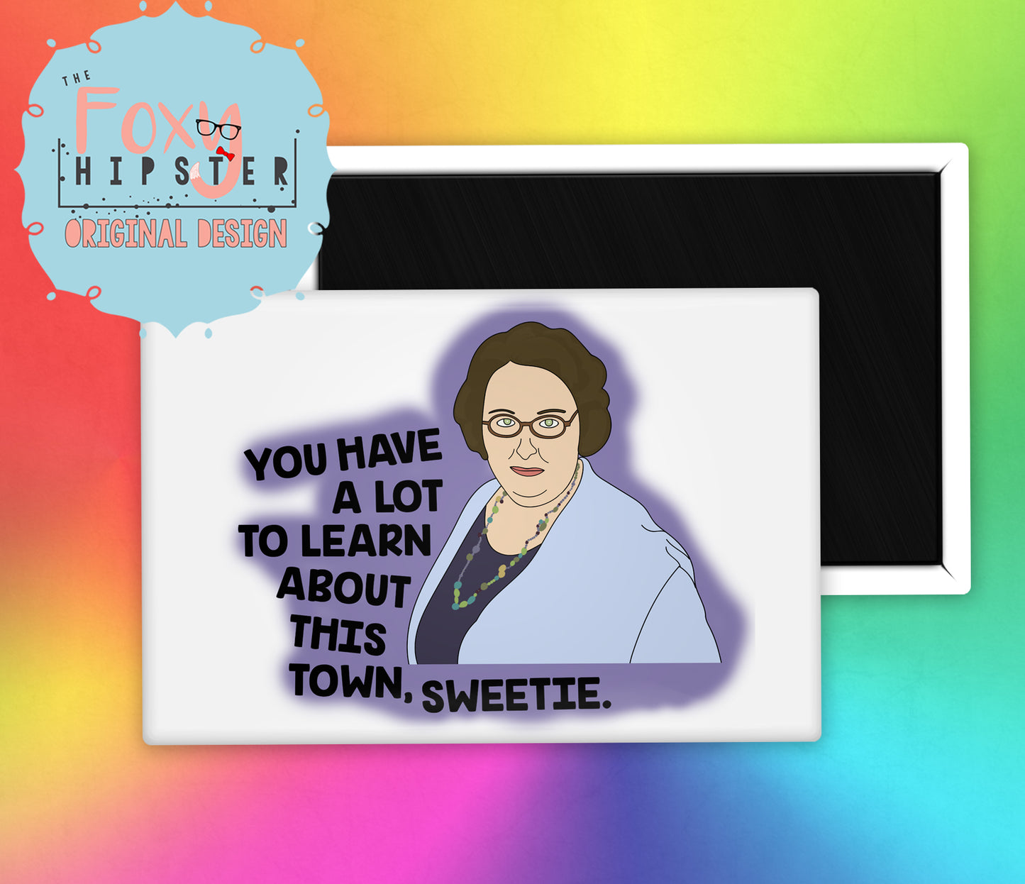 The Office Phyllis Vance Fridge Magnet
