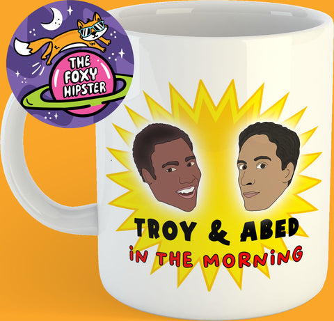 Troy and Abed in the Morning Community 11oz coffee mug