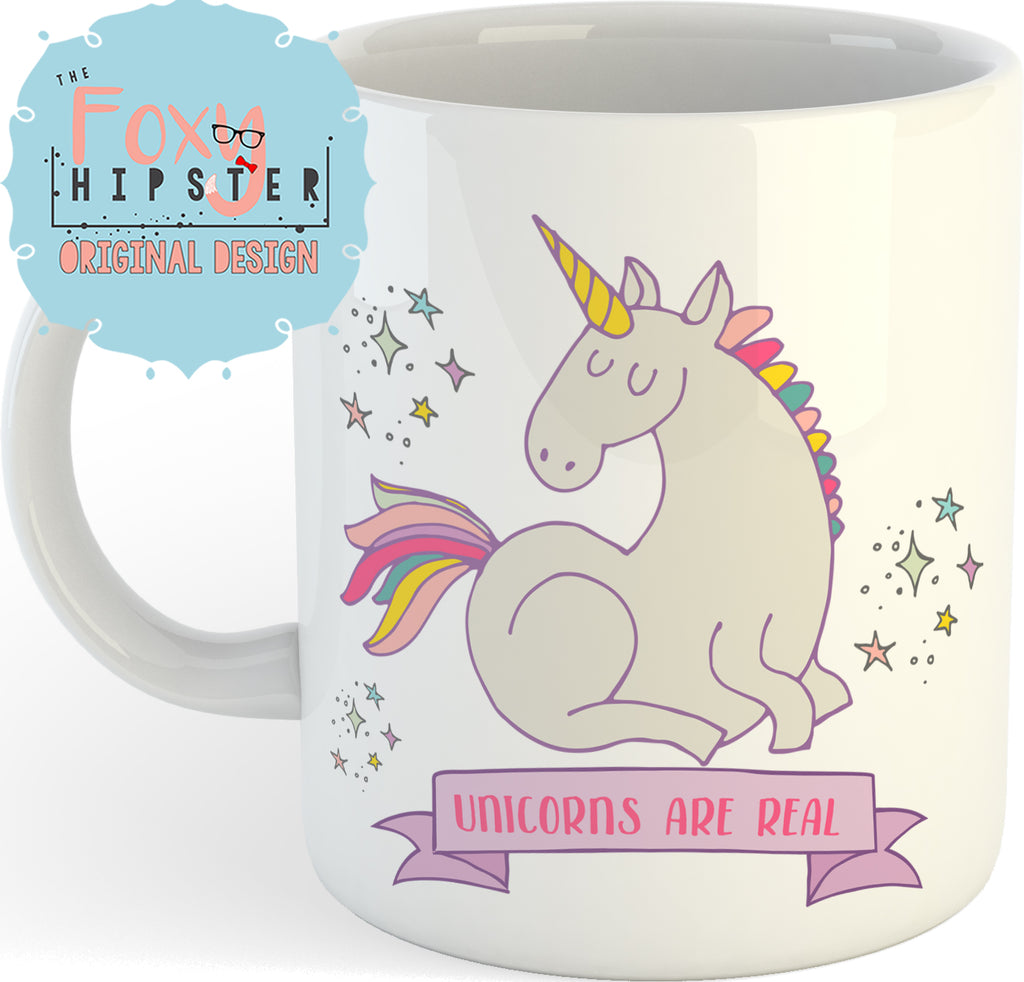 Unicorns Are Real 11oz coffee mug