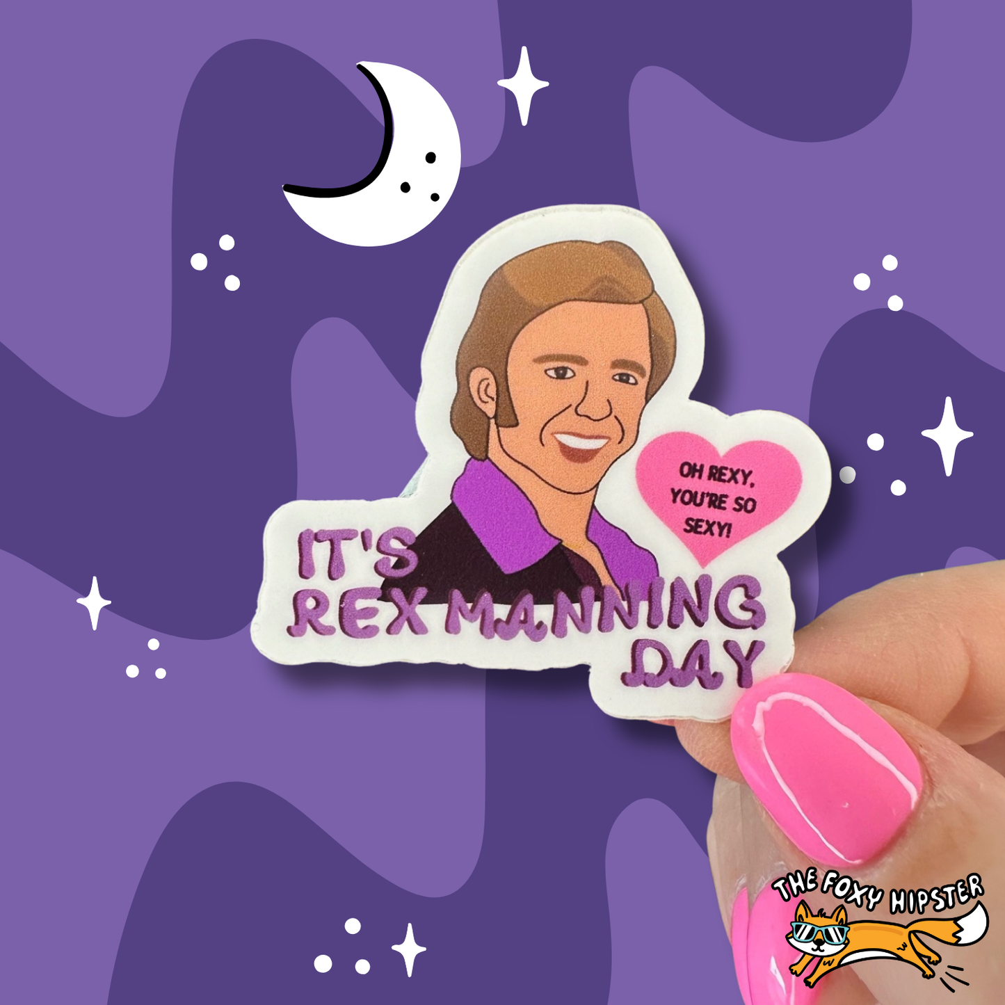 It’s Rex Manning Day Vinyl Sticker