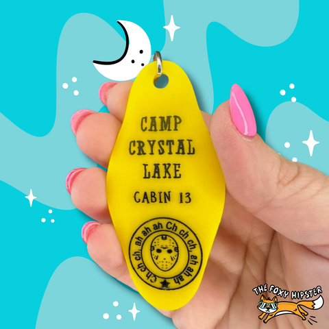 Camp Crystal Lake Keychain Friday the 13th