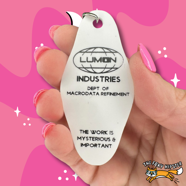 The Work is Mysterious and Important Keychain