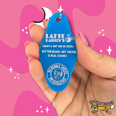 Latte Larry’s Keychain