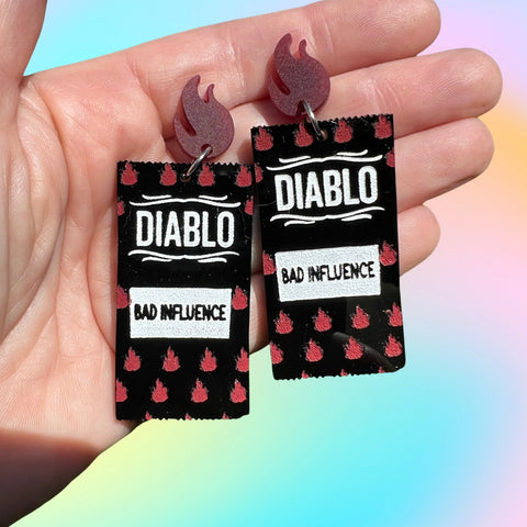 Diablo Sauce Dangle Earrings