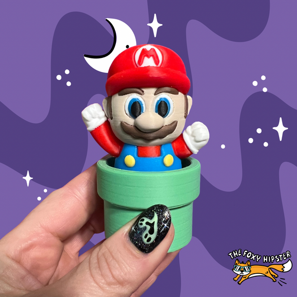 Mario Fidget Toy Clicker