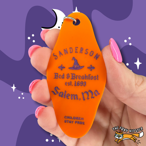Sanderson Bed and Breakfast Keychain Hocus Pocus