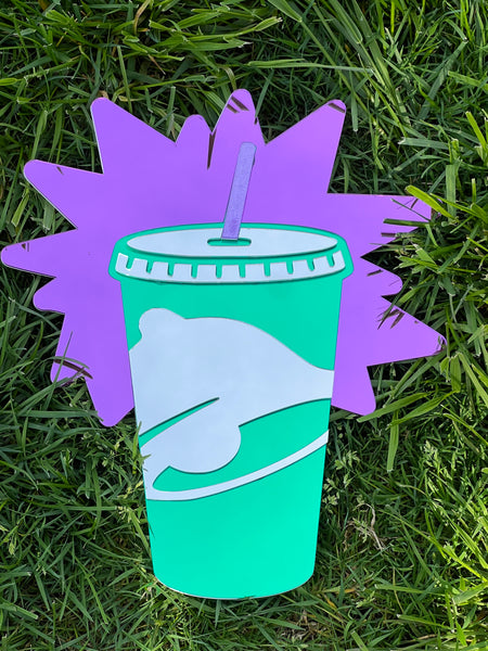 Baja Blast Cup Wall Art Mirror