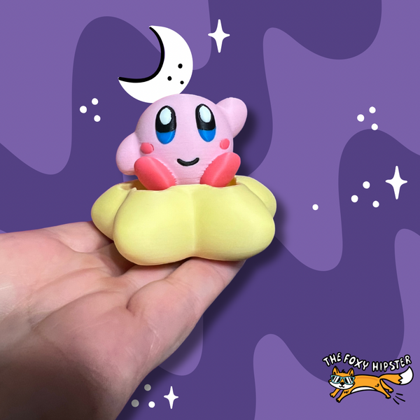 K I R B Y STAR Fidget Toy Clicker