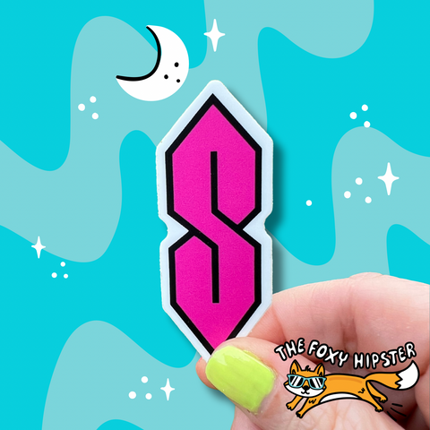 Cool S Drawing Vinyl Sticker
