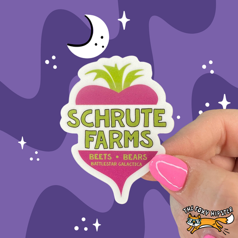 Schrute Farms Vinyl Sticker