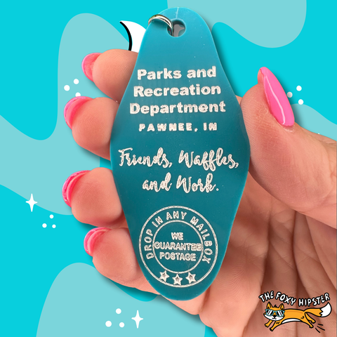 Parks and Recreation KeyChain