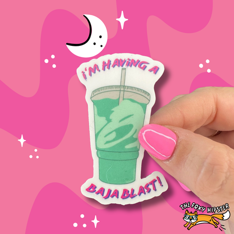 Baja Blast Vinyl Sticker
