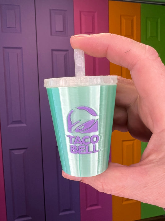 Baja Blast Fidget Toy Clicker Keychain