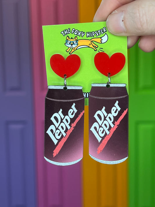 Dr P Dangle Earrings