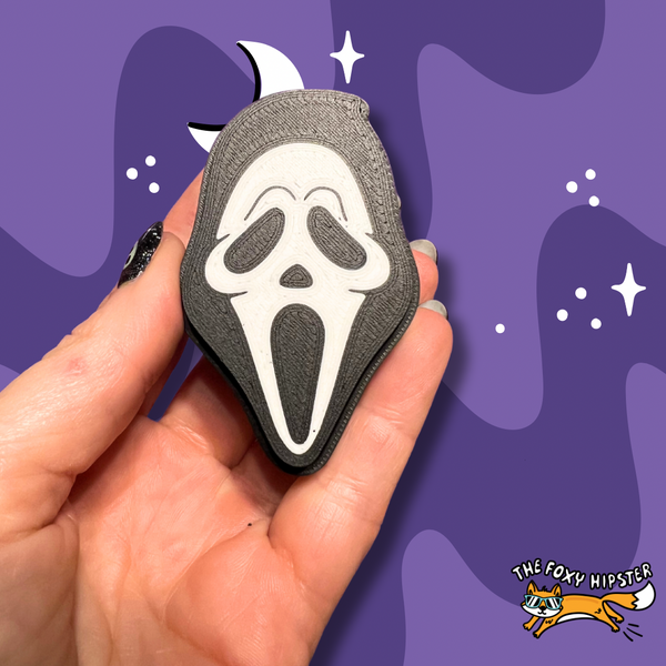 Ghostface Fidget Toy Clicker
