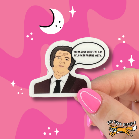 Jesse Gemstone Vinyl Sticker