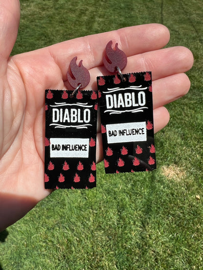 Diablo Sauce Dangle Earrings