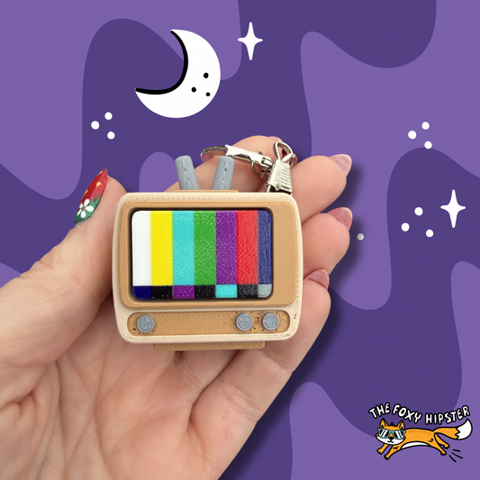 Vintage Retro TV Fidget Clicker