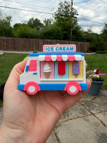Ice Cream Truck 3 Clicks Fidget Clicker