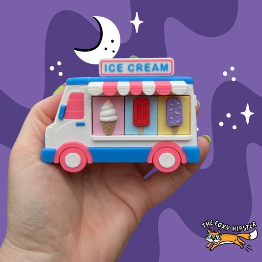 Ice Cream Truck 3 Clicks Fidget Clicker