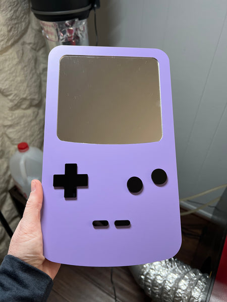 Retro Game System Wall Art Mirror