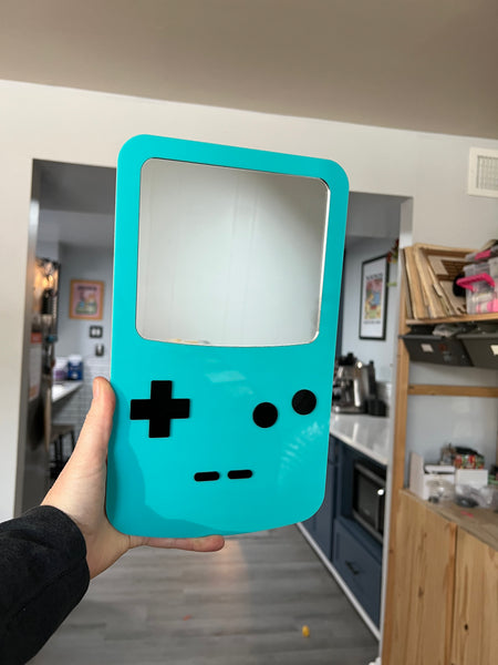 Retro Game System Wall Art Mirror