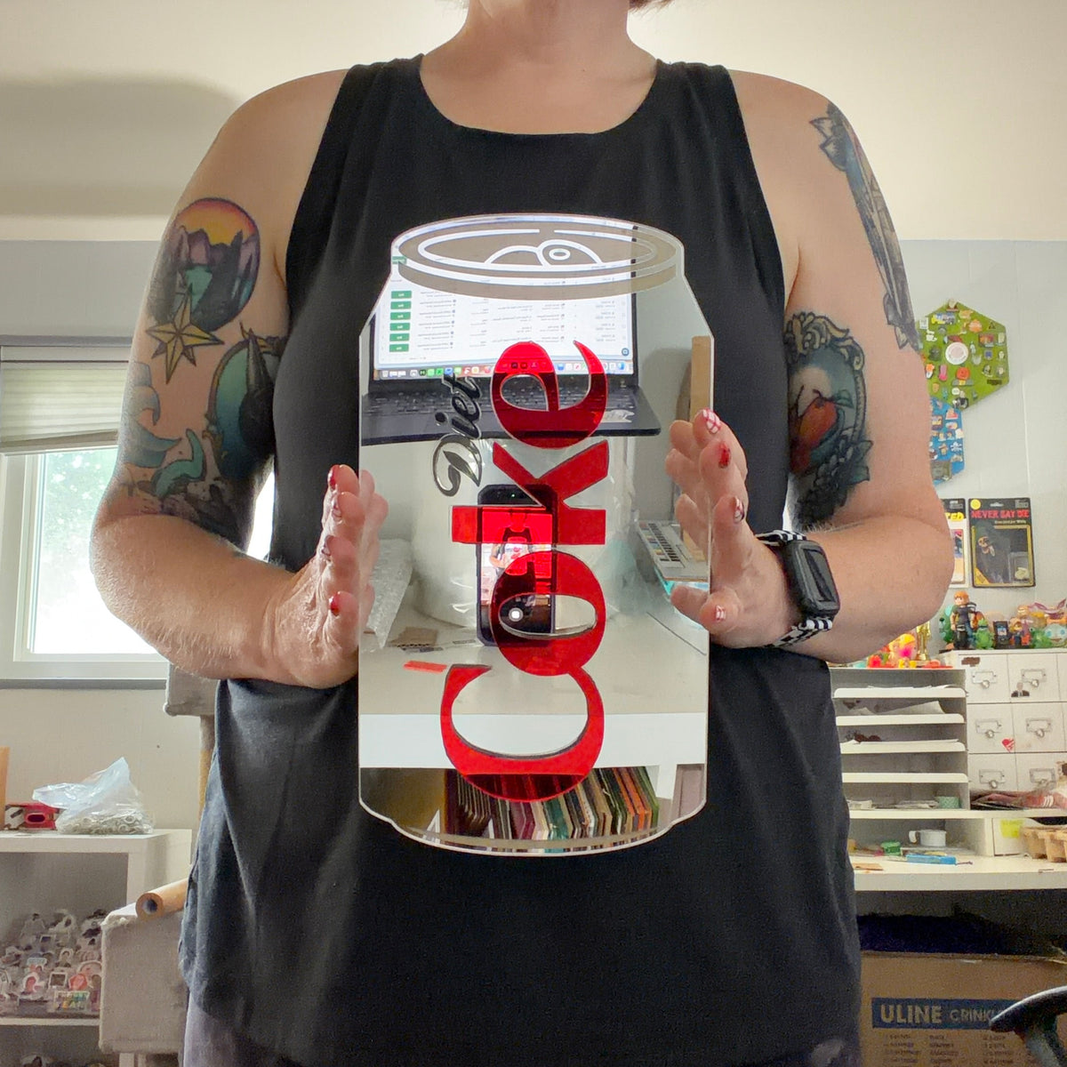 Diet Coke Wall Art Mirror