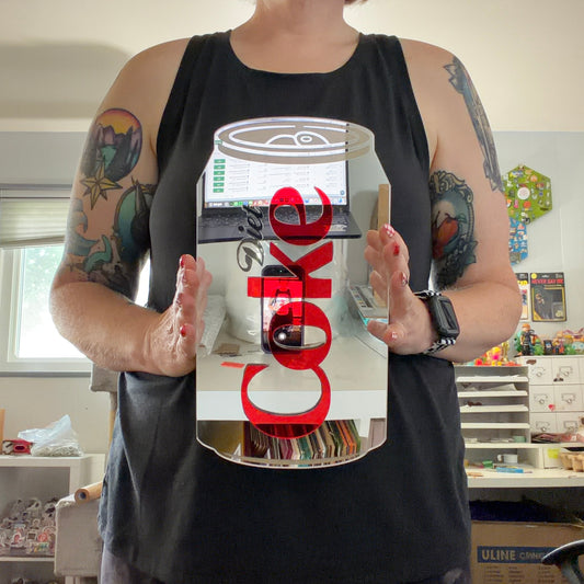Diet Coke Wall Art Mirror