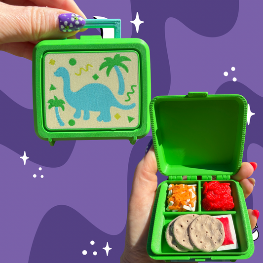 Dino Lunch Box Fidget Clicker
