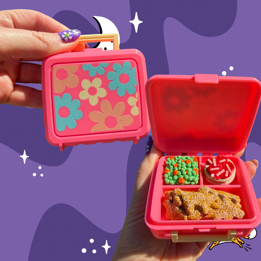 Flower Lunch Box Fidget Clicker
