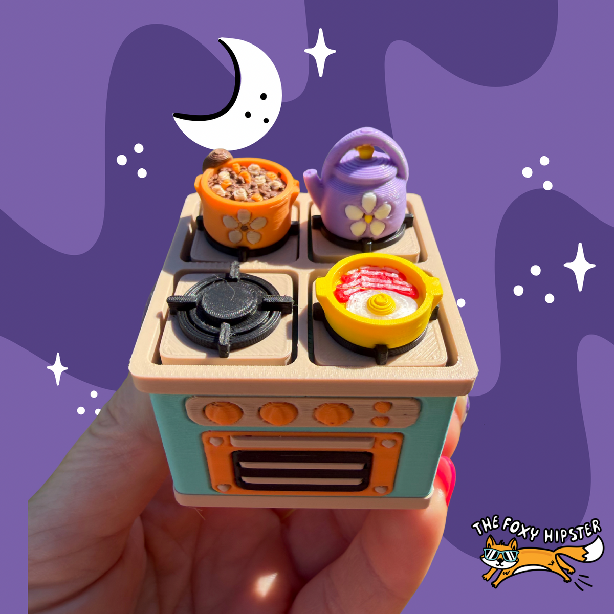 Kitchen Stove Fidget Clicker