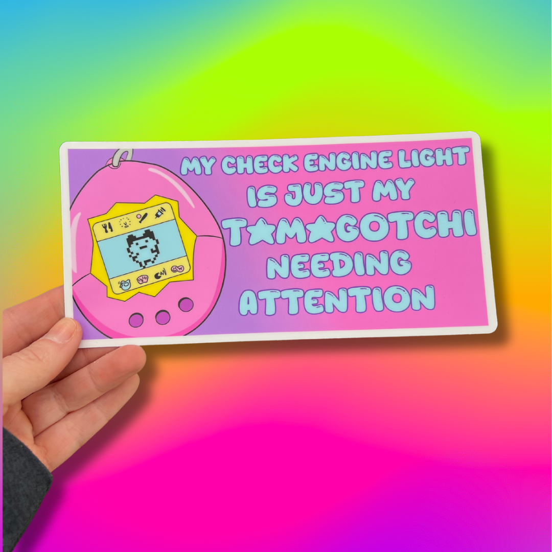 Digital Pet Bumper Sticker