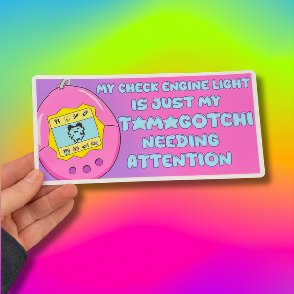 Digital Pet Bumper Sticker