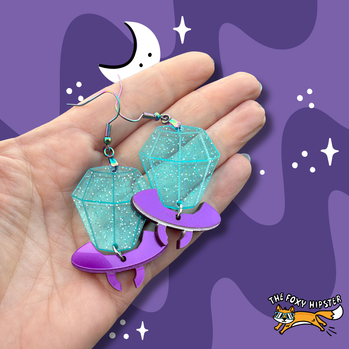 Ring Candy Dangle Earrings