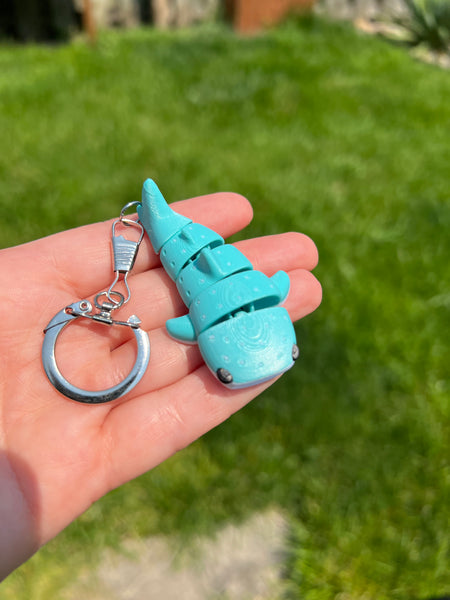 Shark Fidget Toy Flex Keychain