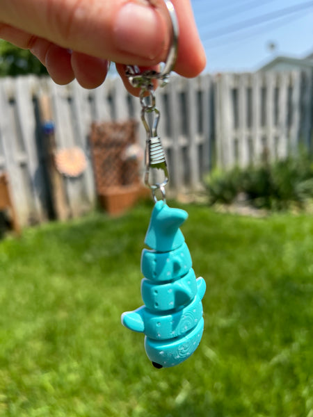 Shark Fidget Toy Flex Keychain