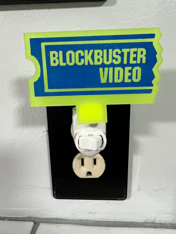 Blockbuster Video Acrylic Night Light